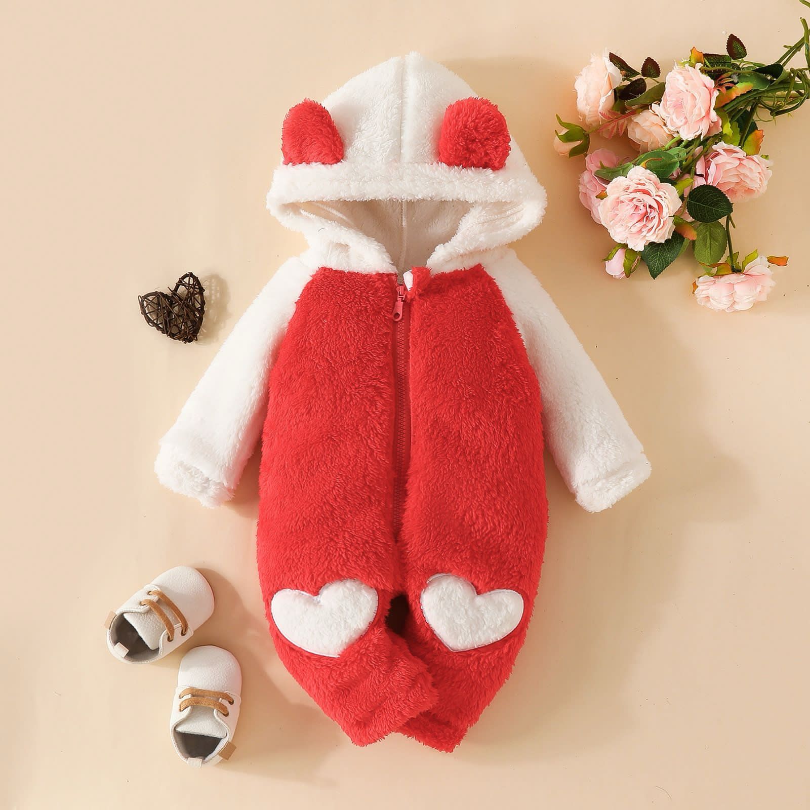 Cute Baby Hoodie Blanket