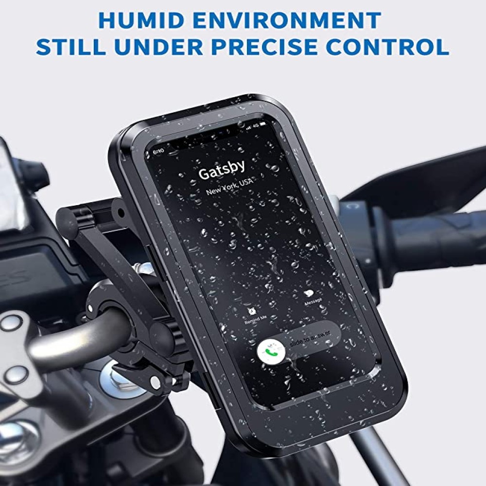 Waterproof Cell Phone Holder for Motorcycle - Bike