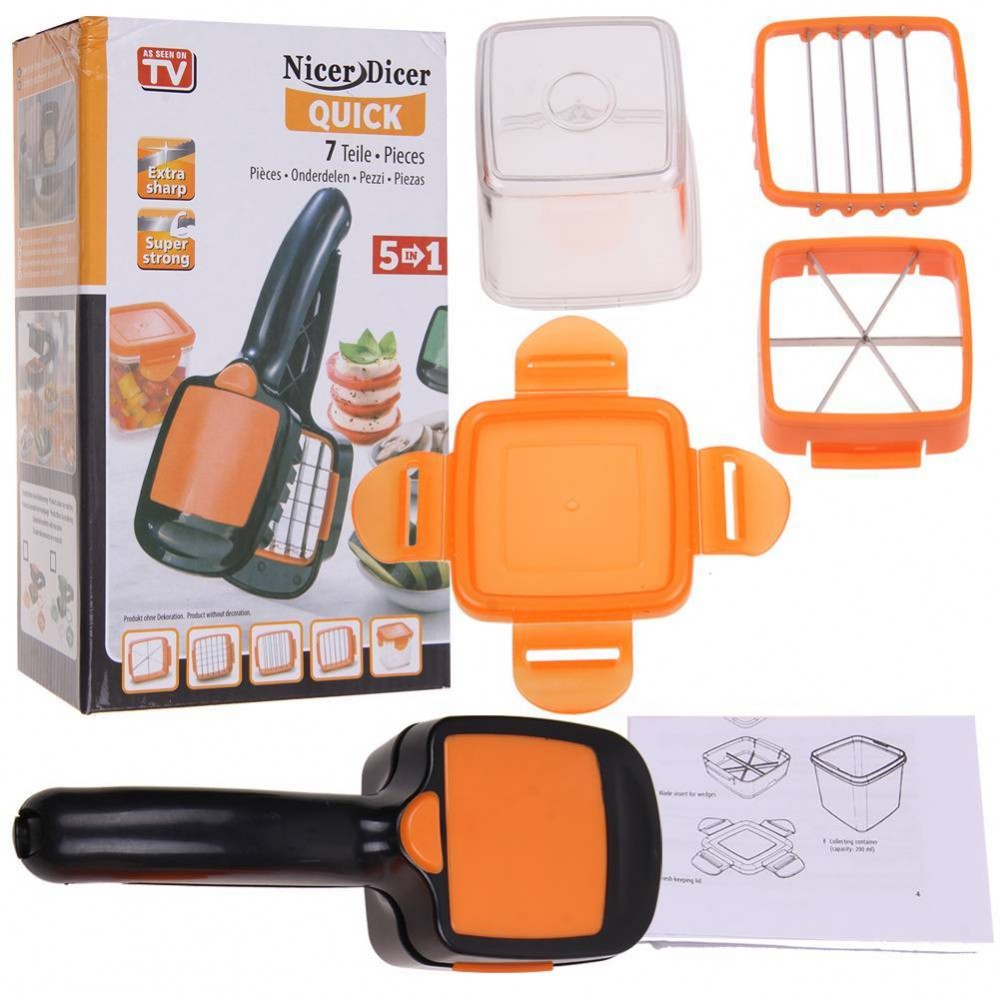 Nicer Dicer Quick Vegetable Cutter 5 in 1