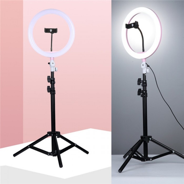 Original Photo LED Selfie Stick Ring Fill Light 10 inch